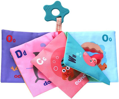 Kikka Boo Activity Book Εκπαιδευτικό Βιβλίο Δραστηριοτήτων Sea World made of Fabric