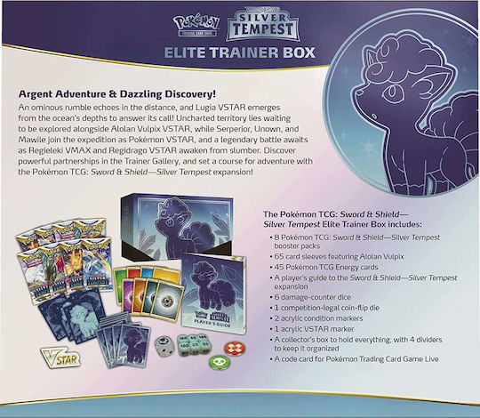 Pokemon Pokemon Silver Tempest Elite Trainer Booster Pack (EN)