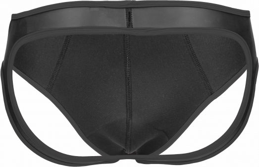 Shots Ouch Neoprene Jockstrap Мъжки секси джокстрап Black