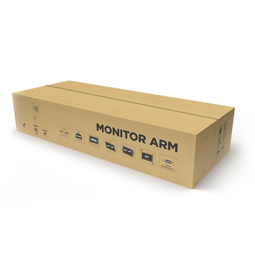 Brateck LDT66-C01 Stand Desk Mounted Monitor up to 32"