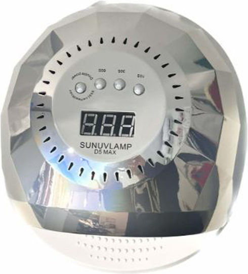 SUN ONE UV D5 MAX Φουρνάκι Νυχιών UV 120W Ασημί