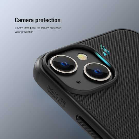 Nillkin Super Frosted Pro (Without Logo Cut) Задна корица Пластмаса Син (iPhone 14 Plus)