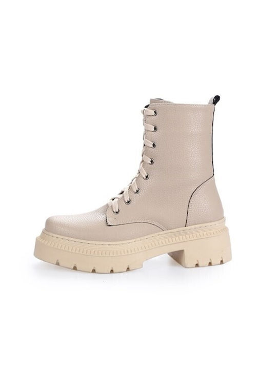 BOOTS, CODE 7004-BEIGE