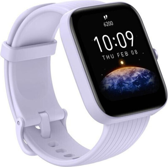 Amazfit Bip 3 44mm Smartwatch with Heart Rate Monitor (Blue)
