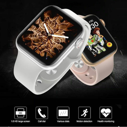 NO.1 N78 Smartwatch με Παλμογράφο (Μαύρο)