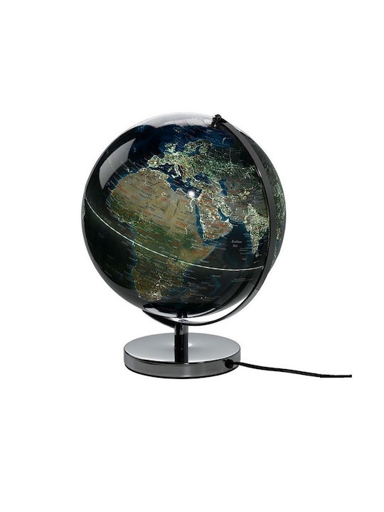 Illuminated World Globe with Diameter 31.1cm and Height 41.9cm Globe Light Wild And Wolf