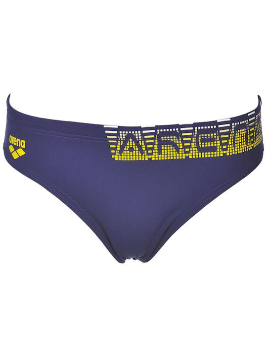 Arena Kinder-Badebekleidung Badeslips Brief Ladder Marineblau