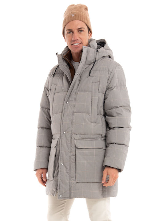 Gant Herren Winter Jacke Puffer Tabac Braun