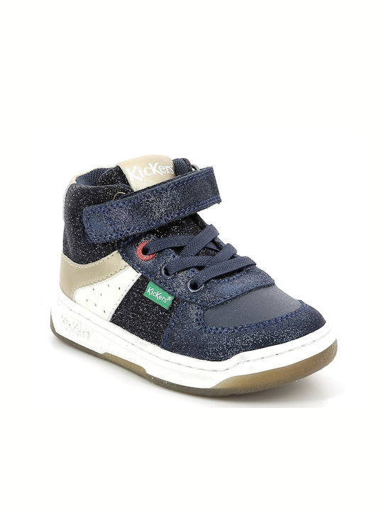 Kickers Kids Sneakers High Kickalien Multicolour