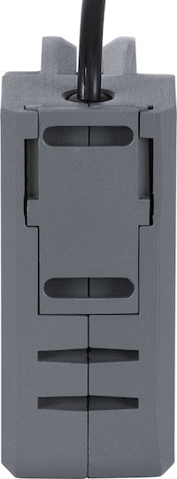 GloboStar Window-Corna Επιτοίχια Εξωτερική Πλαφονιέρα LED IP65 6W με Φυσικό Λευκό Φως