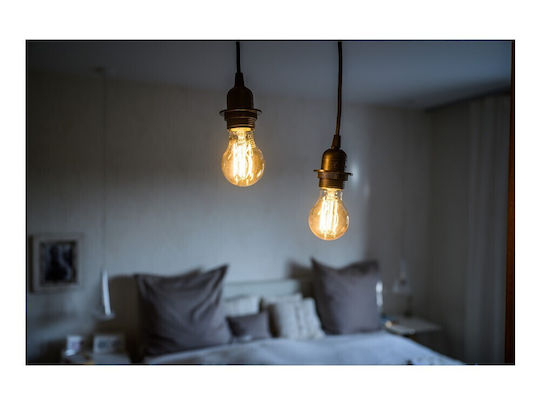 Brennenstuhl Smart Lampe LED 4.9W für Fassung E27 Warmes Weiß 470lm Dimmbar