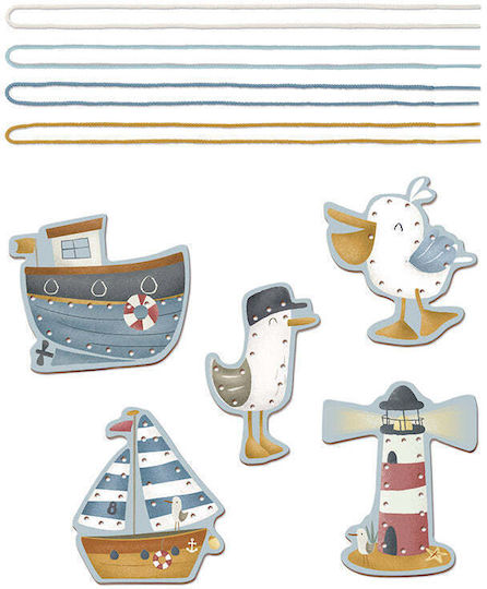 Little Dutch Κεντήματα Sailors Bay για Παιδιά 3+ Ετών