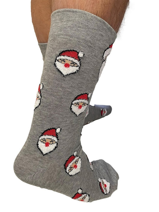 Diwari Männliche Weihnachten Socken Grau