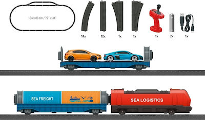 Marklin Harbor Logistics Set with Train with Sound and Light for 3++ Years