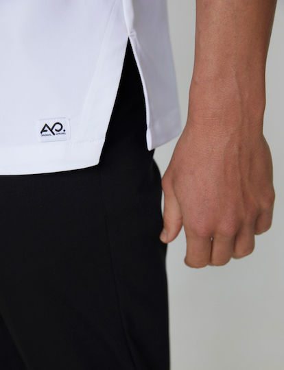 Ayo Coat Chef 100% Cotton made White with Short Sleeve 22CJU3