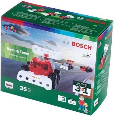 Bosch Построителна пластмасова игра Multi Tech 3 in 1 Racing Team