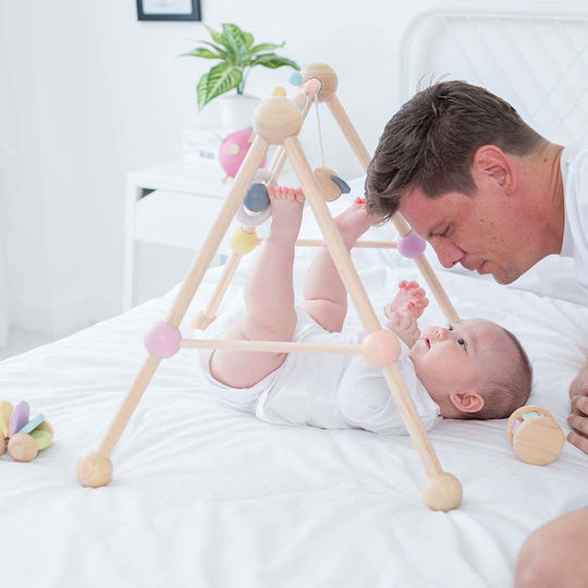 Plan Toys Wooden Baby Playmat for Newborns