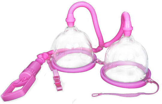 Baile Breast Pump Sauger Brustwarzen mit Zwillingsbechern Pink 1Stück