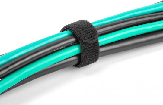 DeLock DeLock Cable Ties 200mm x 12mm in Black Colour (10 pcs) 19011