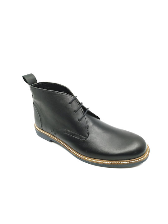 Adam's Shoes Chukka Boots Black