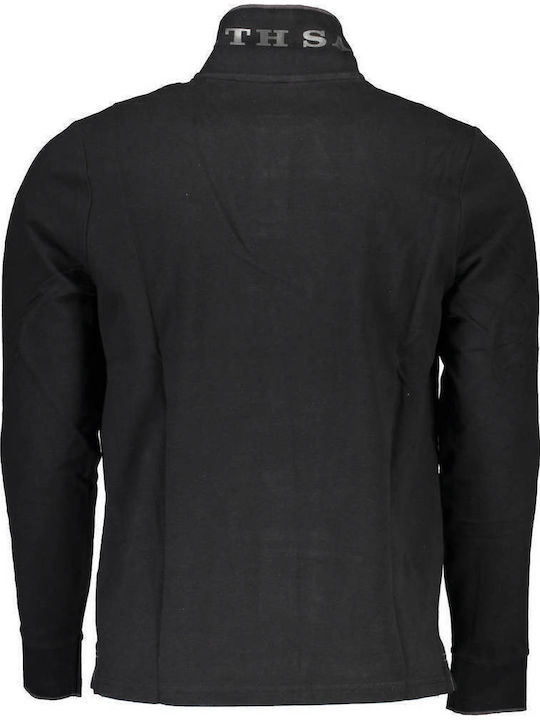 Polo Long Sleeve Blouse Black