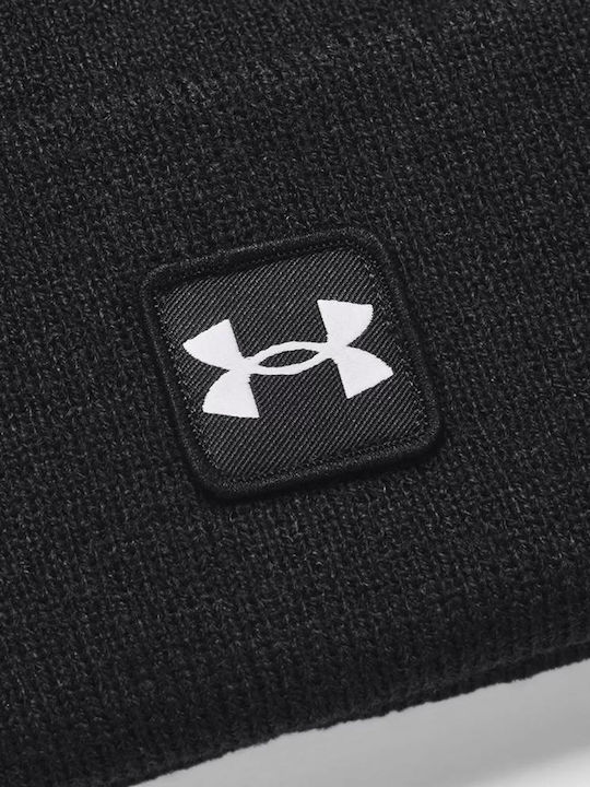 Halftime Beanie Beanie Knitted in Black color