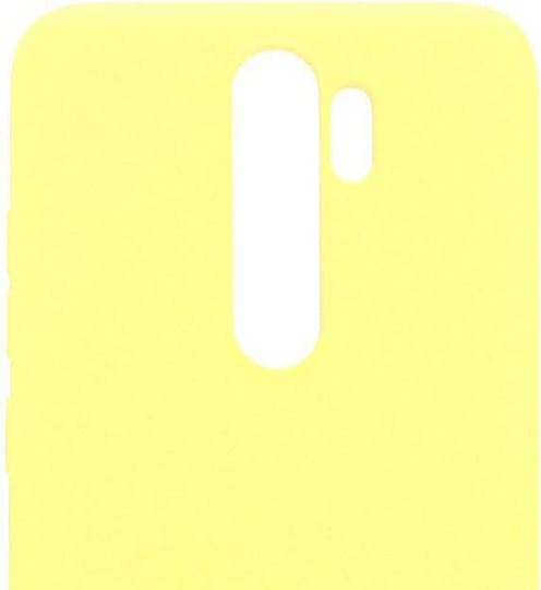 iNOS S-Cover Back Cover Silicone Yellow (Redmi Note 8 Pro)