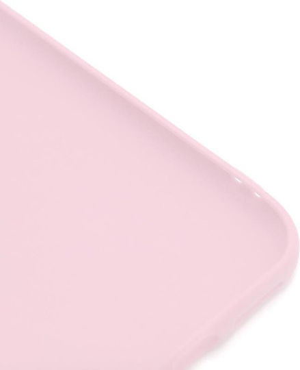 iNOS Back Cover Σιλικόνης Ροζ (Galaxy A10)