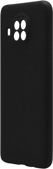 iNOS S-Cover Umschlag Rückseite Silikon 2mm Schwarz (Xiaomi Mi 10T Lite)