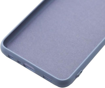 iNOS Liquid Silicone Back Cover Grey / Blue (Galaxy A32 5G)