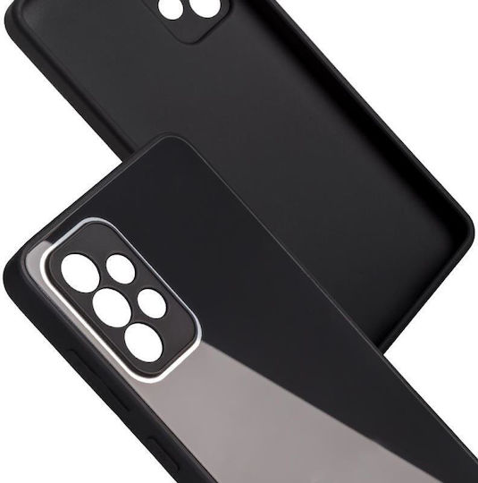 iNOS Glass Umschlag Rückseite Kunststoff Schwarz (Redmi Note 10 / 10s / Poco M5s)