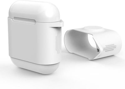 AHAstyle PodFit PT09 Holder σε Λευκό χρώμα για Apple AirPods