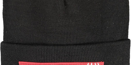 Batwing Beanie Männer Beanie Gestrickt in Schwarz Farbe