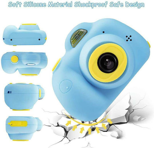 363 Compact Φωτογραφική Μηχανή 8MP με Οθόνη 2" Κόκκινη