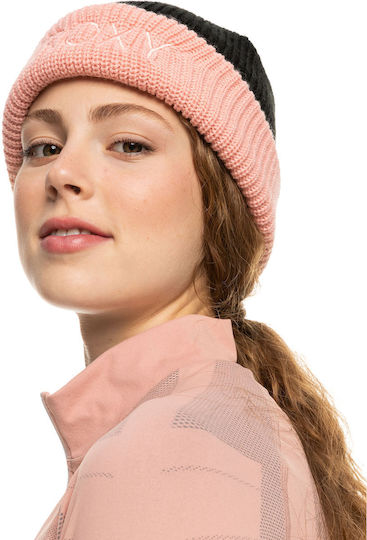 Fereja Beanie Căciulă Pentru Femei cu Tricotat Coastă în Culoare Violet