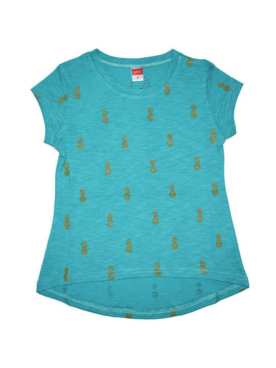 Joyce Kids Blouse Short Sleeve Green