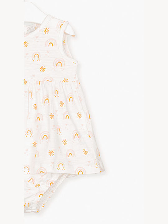 Losan Kids Dress Sleeveless White