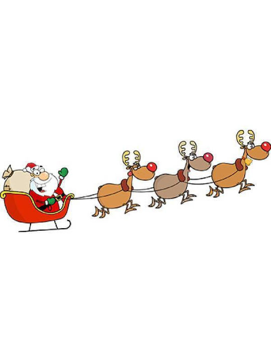 Takeposition Παιδικό Φούτερ Μαύρο Christmas Santa Claus Reindeer