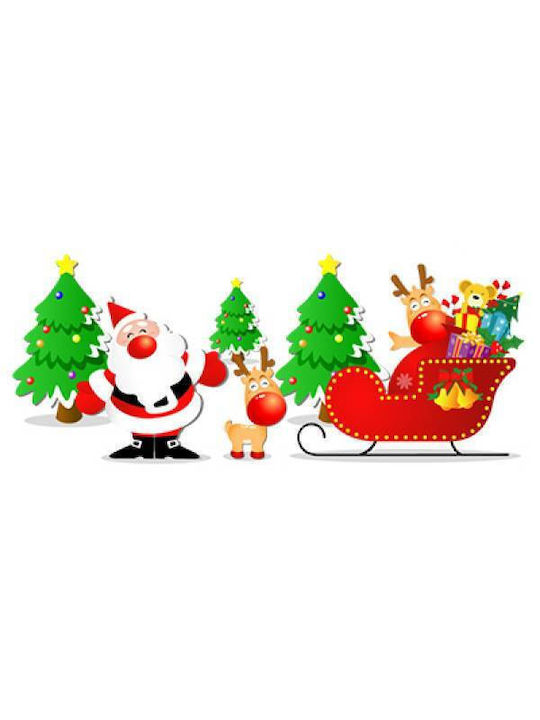 Takeposition Kids Sweatshirt Black Christmas Santa Claus Cartoon