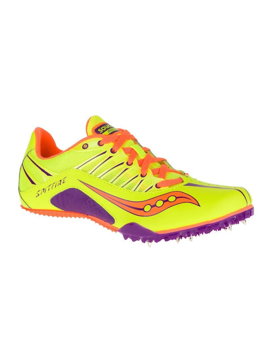 Spitfire Sport Shoes Spikes Yellow