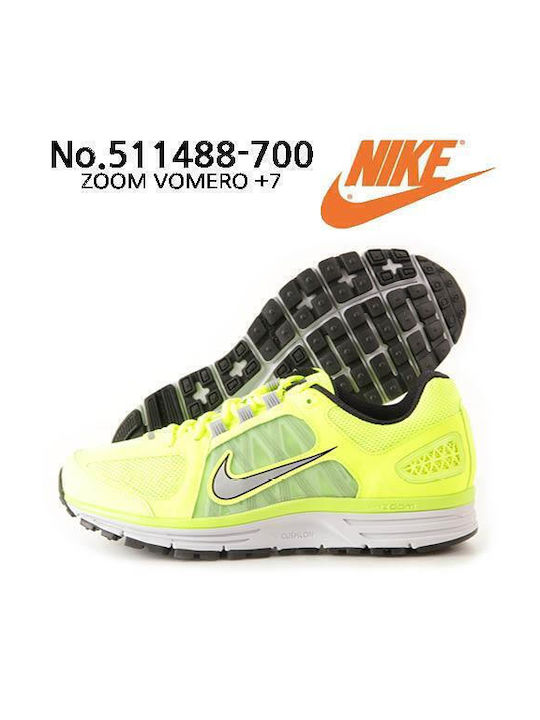 Air Zoom Vomero+ 7 Pantofi Sport Pentru Bărbați Alergare Galbeni