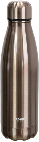 Flasche Thermosflasche Rostfreier Stahl 500ml Braun
