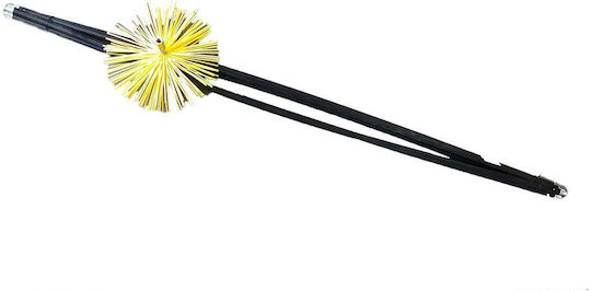 Home & Camp Round Nylon Chimney Cleaning Brush HCCB6135 with Extension Handle Ø250mm