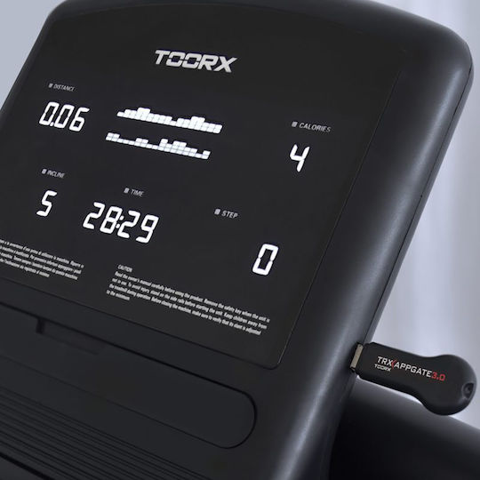 Toorx Experience Plus AC APP Ready 3.0 3.5hp Elektrischer Faltbarer Laufbänder für Benutzer bis 130kg