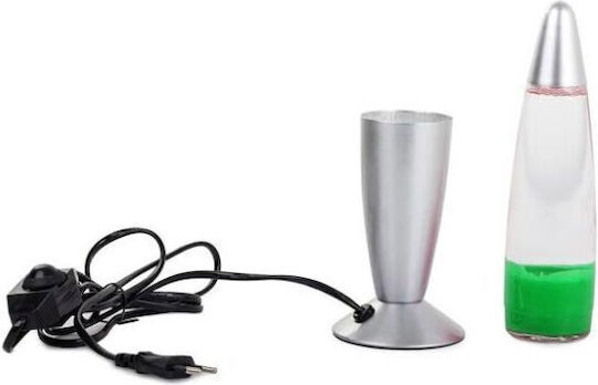 Dekorative Lampe Lavalampe Grün