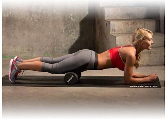 Iron Gym Κύλινδρος Μασάζ Μαύρος 30cm