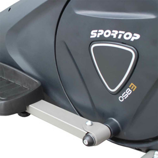 Sportop E-850P Magnetic Electric Cross Trainer with Plate Weight 8kg for Maximum Weight 125kg