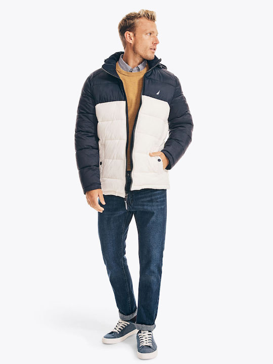 Winter Jacket Puffer Blue