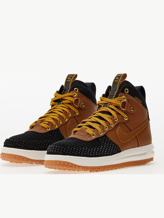 Lunar Force 1 Duckboot Adidași Pentru Bărbați Maro Ale / Negru / Aurii