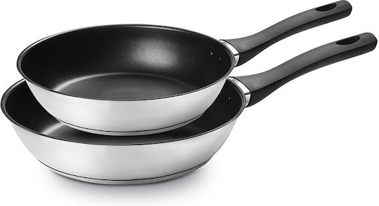 Izzy Cosmopolitan Pan aus Edelstahl mit Antihaftbeschichtung 24cm